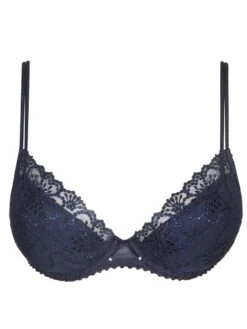 MARIE JO Jane Push Up Bra - Velvet Blue -Boosted Bras Sales Store 0101337vel 20plain