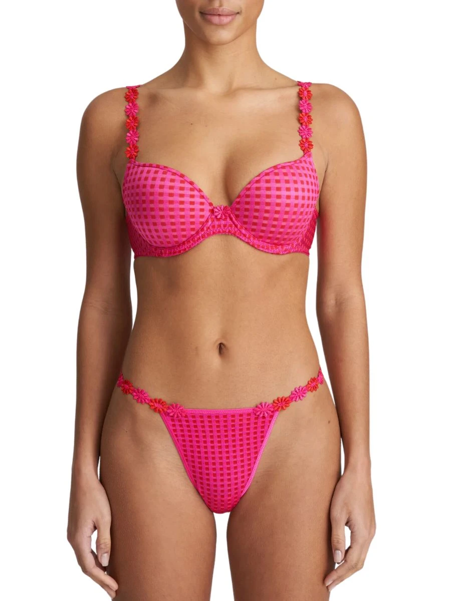 MARIE JO Avero Push Up Bra - Electric Pink 2 MARIE JO Avero Push Up Bra - Electric Pink - Image 2