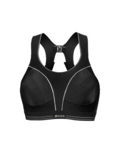 Shock Absorber Ultimate Run Sports Bra - Black Silver 5 Shock Absorber Ultimate Run Sports Bra - Black Silver -Boosted Bras Sales Store 5044 black