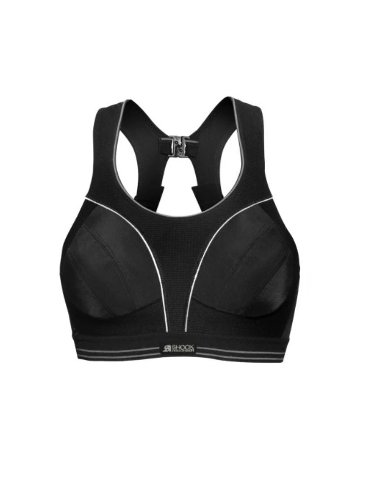 Shock Absorber Ultimate Run Sports Bra - Black Silver 3 Shock Absorber Ultimate Run Sports Bra - Black Silver - Image 3