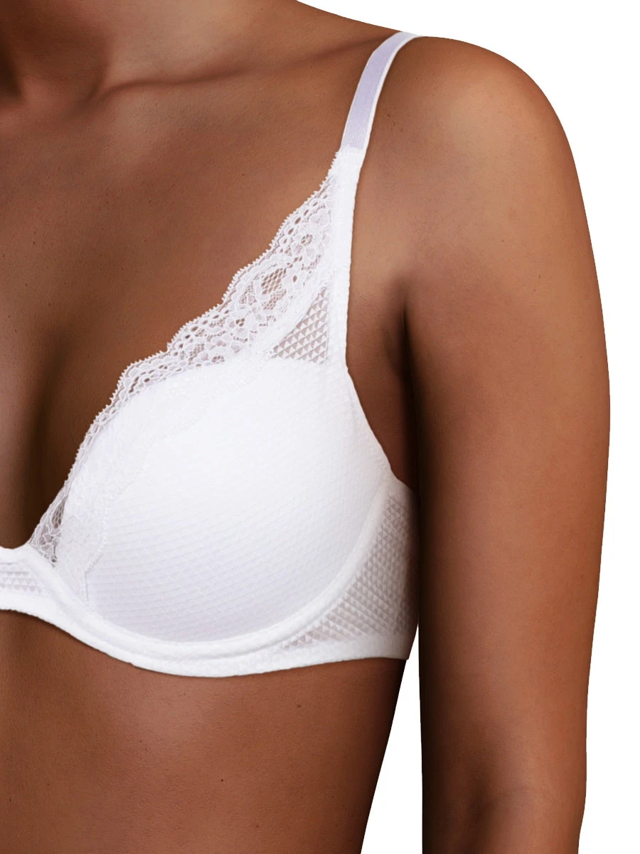 Passionata Brooklyn Plunge Bra - Pearl 3 Passionata Brooklyn Plunge Bra - Pearl - Image 3