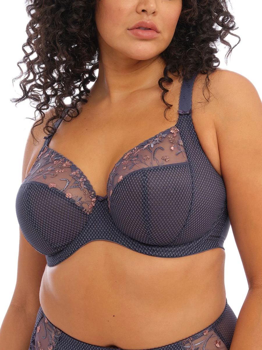 ELOMI Charley Plunge Bra - Storm 1 ELOMI Charley Plunge Bra - Storm