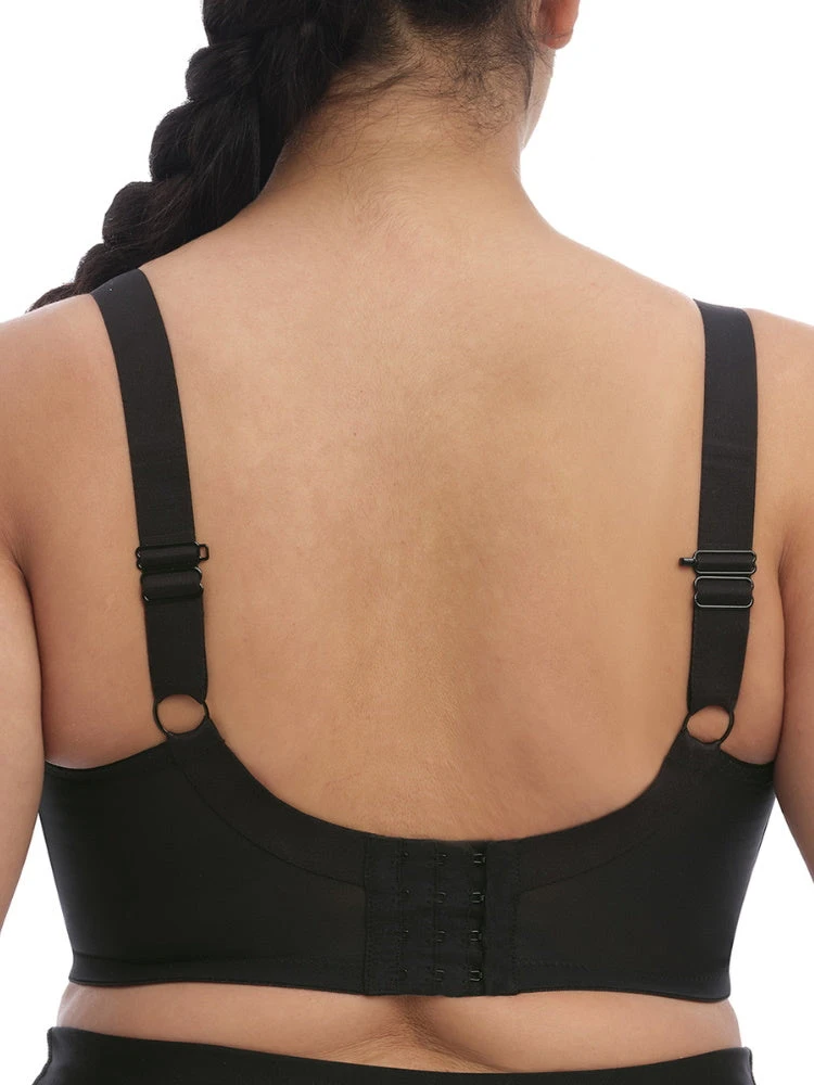 ELOMI Energise Sports Bra - Black 2 ELOMI Energise Sports Bra - Black - Image 2