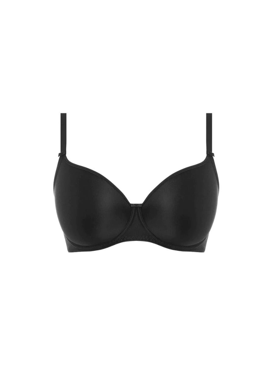 FANTASIE Smoothing Moulded T-Shirt Bra - Black 5 FANTASIE Smoothing Moulded T-Shirt Bra - Black - Image 5