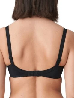 PRIMADONNA Satin Full Cup Bra - Black -Boosted Bras Sales Store BraForMe PrimaDonna Satin Bra 0161330 ZWA Zwart B