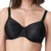 PRIMADONNA Satin Full Cup Bra - Black