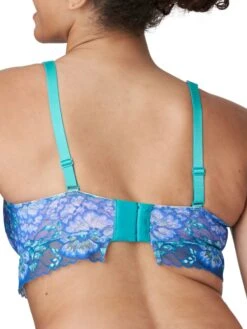 Morro Bay Half Padded Plunge Bra - Mermaid Blue -Boosted Bras Sales Store BraForMe PrimaDonna Twist Bra Lingerie 0142264 B