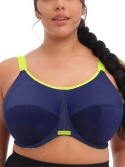 ELOMI Energise Sports Bra - Navy