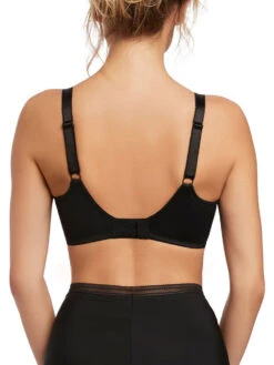 FANTASIE Fusion Full Cup Side Support Bra - Black -Boosted Bras Sales Store Fantasie Fusion 3091 Black Back