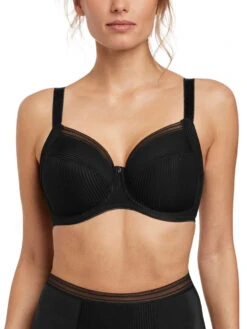 FANTASIE Fusion Full Cup Side Support Bra - Black