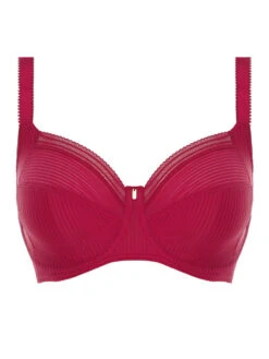 FANTASIE Fusion Full Cup Side Support Bra - Red -Boosted Bras Sales Store Fantasie Fusion 3091 Red No Model 22