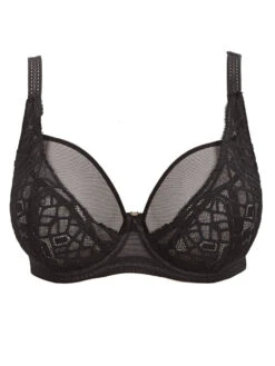 FREYA Soiree Lace High Apex Bra - Black -Boosted Bras Sales Store aa5011 blk 20plain