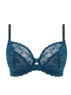 FREYA Offbeat Plunge Bra - Poseidon -Boosted Bras Sales Store aa5452 psn cut freya lingerie offbeat poseidon underwired plunge bra