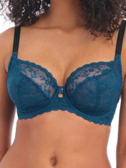 FREYA Offbeat Plunge Bra - Poseidon