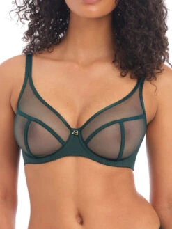FREYA Snapshot High Apex Bra - Deep Emerald