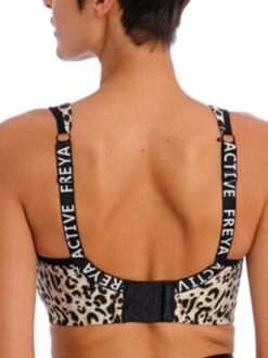 FREYA High-Octane Sports Bra - Pure Leopard -Boosted Bras Sales Store braforme active freya high octane 401003 pld back2