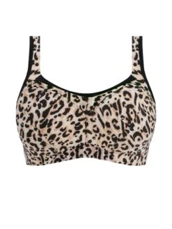 FREYA High-Octane Sports Bra - Pure Leopard -Boosted Bras Sales Store braforme active freya high octane 401003 pld plain