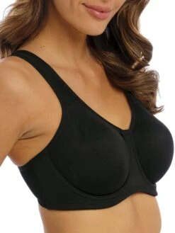 Wacoal Simone Sports Bra 7 Wacoal Simone Sports Bra -Boosted Bras Sales Store braforme active wacoal simone 855170 blk side