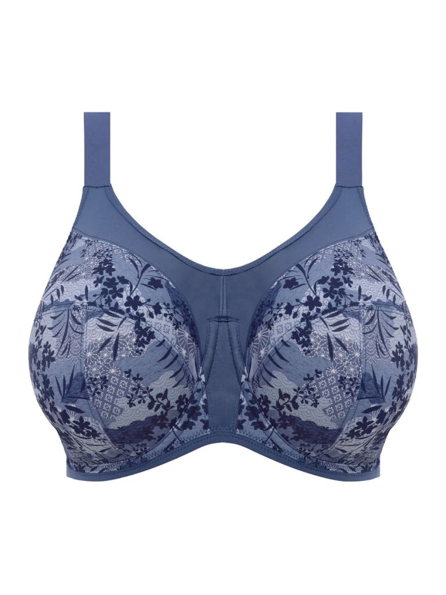 ELOMI Energise Sports Bra - Vintage Denim 4 ELOMI Energise Sports Bra - Vintage Denim - Image 4