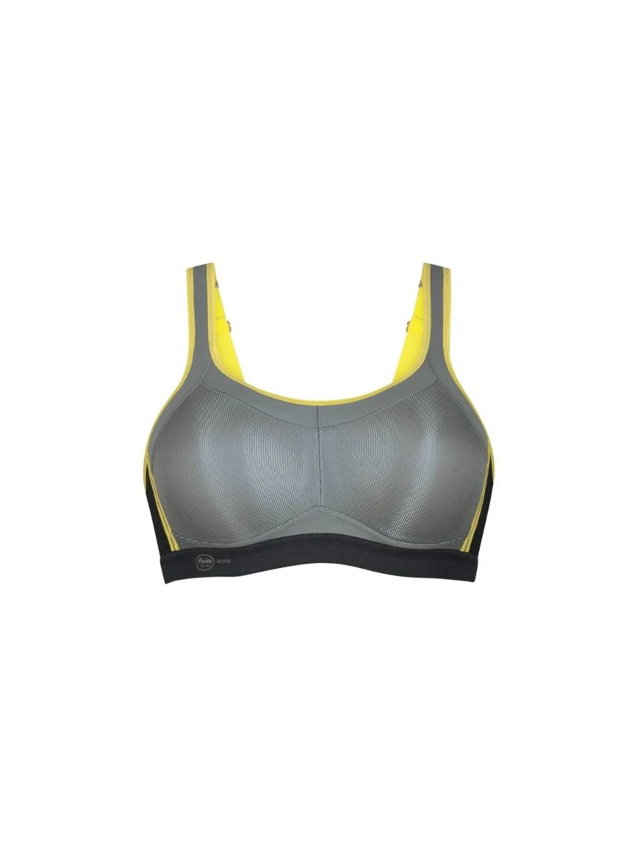 ANITA Momentum Sports Bra - Iconic Grey 4 ANITA Momentum Sports Bra - Iconic Grey - Image 4