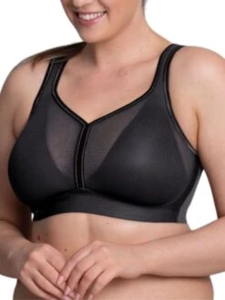 ANITA Air Control Deltapad Sports Bra - Anthracite