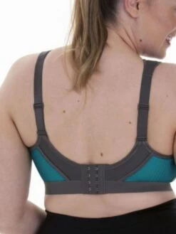ANITA Extreme Control F-K Sports Bra - Peacock/Anthracite -Boosted Bras Sales Store braforme anita active sports bra 5567 364 b