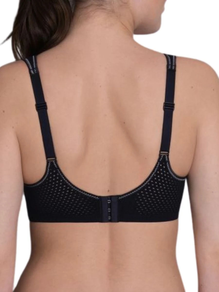 ANITA Momentum Underwired Sports Bra - Black 3 ANITA Momentum Underwired Sports Bra - Black - Image 3