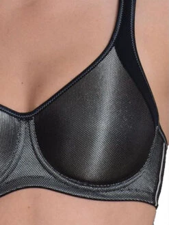 ANITA Momentum Underwired Sports Bra - Black 9 ANITA Momentum Underwired Sports Bra - Black -Boosted Bras Sales Store braforme anita active sports bras 5519 001 black c