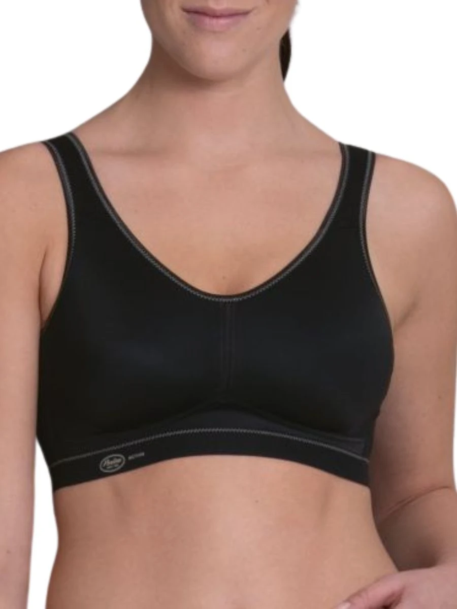 ANITA Light & Firm Sports Bra - Black 1 ANITA Light & Firm Sports Bra - Black