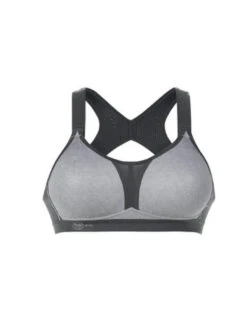 ANITA Dynamix Star Sports Bra - Heather Grey -Boosted Bras Sales Store braforme anita active sports bras 5537 254 p