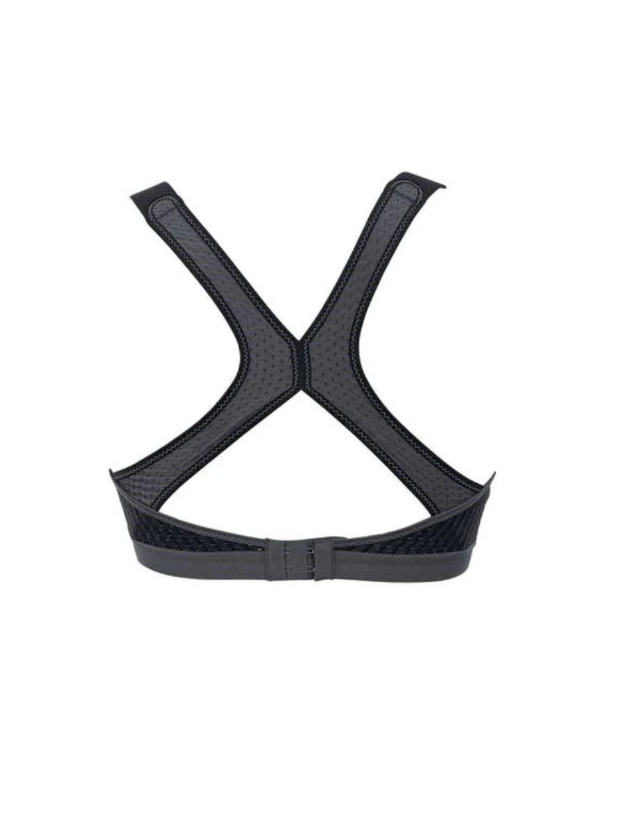 ANITA Dynamix Star Sports Bra - Black/Anthracite 6 ANITA Dynamix Star Sports Bra - Black/Anthracite - Image 6