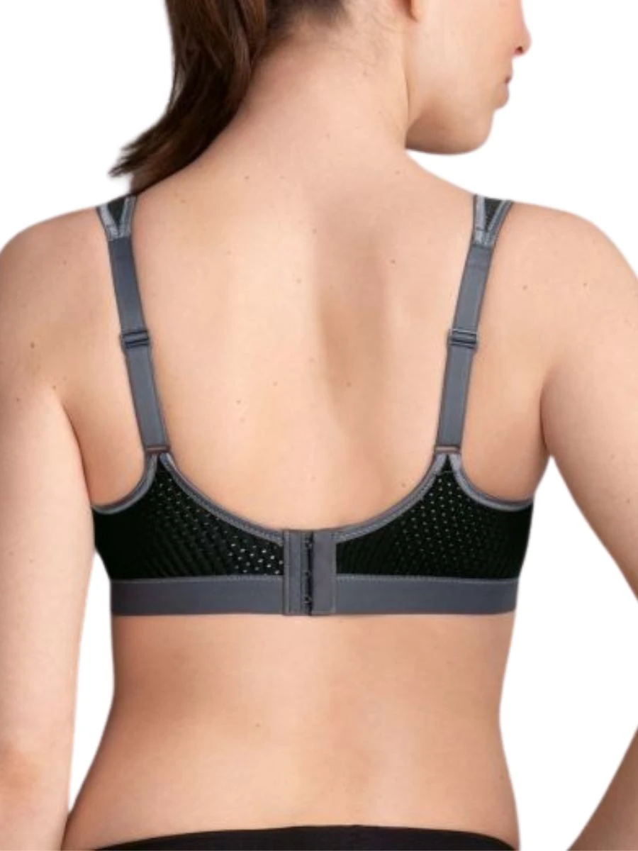 ANITA Performance Sports Bra - Black/Anthracite 5 ANITA Performance Sports Bra - Black/Anthracite - Image 5