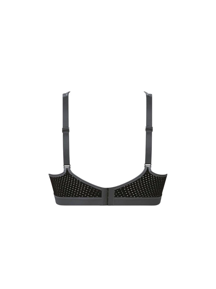ANITA Performance Sports Bra - Black/Anthracite 7 ANITA Performance Sports Bra - Black/Anthracite - Image 7