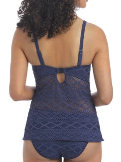 FREYA Sundance Tankini Top - Denim 8 FREYA Sundance Tankini Top - Denim -Boosted Bras Sales Store braforme as3972 den freya swim sundance denim underwired tankini top b