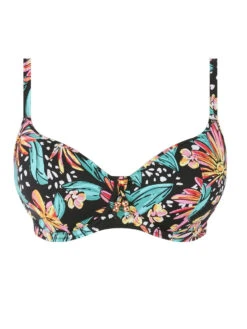 FREYA Wild Daisy Sweetheart Bikini Top - Multicoloured -Boosted Bras Sales Store braforme as7030 mui primary freya swim wild daisy multi underwired sweetheart padded bikini top p