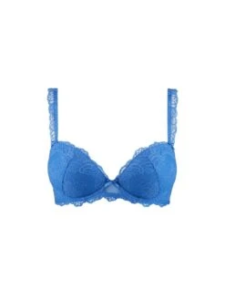 Aubade Danse Des Sens Moulded Push Up Bra - Cornflower -Boosted Bras Sales Store braforme aubade danse des sens lingerie cornflower og08 p
