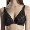 Aubade Rosessence Comfort Triangle Plunge Bra - Noir