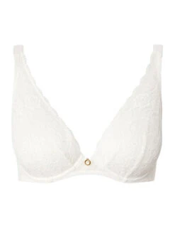 Aubade Rosessence Comfort Triangle Plunge Bra - Opal