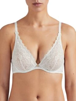 Aubade Rosessence Triangle Plunge Bra - Opal