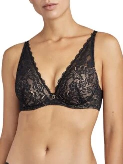Aubade Rosessence Plunge Bra - Noir