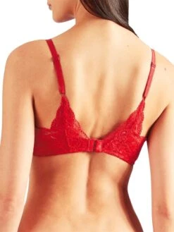 Aubade Rosessence Triangle Plunge Bra - Gala -Boosted Bras Sales Store braforme aubade lingerie hk12 gala b