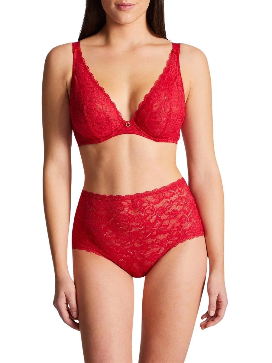Aubade Rosessence Comfort Triangle Plunge Bra - Gala 2 Aubade Rosessence Comfort Triangle Plunge Bra - Gala - Image 2