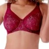 Berlei Beauty Everyday Minimiser Bra - Burgundy