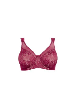 Berlei Beauty Everyday Minimiser Bra - Burgundy -Boosted Bras Sales Store braforme berlei lingerie b521 burgundy p
