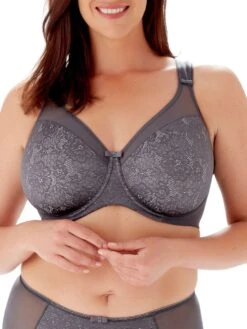 Berlei Beauty Everyday Minimiser Bra - Dark Gray