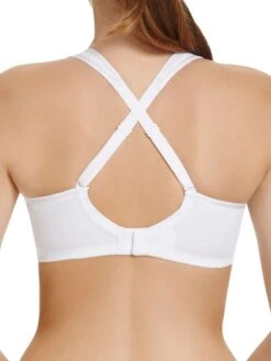 Berlei Full Support Wired Sports Bra - White 10 Berlei Full Support Wired Sports Bra - White -Boosted Bras Sales Store braforme berlei y533wb wht b1