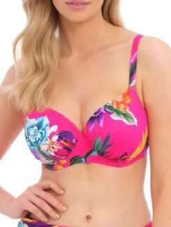 FANTASIE Halkidiki Gathered Full Cup Bikini Top - Orchid