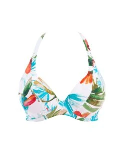 FANTASIE Kiawah Island Halter Bikini Top - Aquamarine -Boosted Bras Sales Store braforme bikini 20top fantasie kiawah 20island 501204 aqe plain