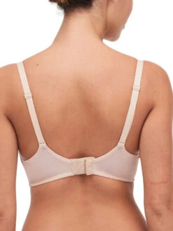 Chantelle Midnight Flowers Plunge T-Shirt Bra - Mocha Bisque -Boosted Bras Sales Store braforme chantelle c12n20 0d0 b