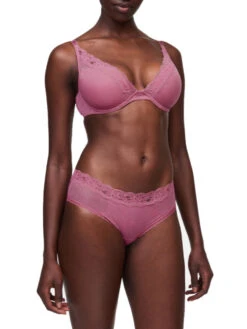 Passionata Brooklyn Plunge Bra - Gardenia -Boosted Bras Sales Store braforme chantelle passionata lingerie brooklyn plunge bra p57010 0o2 full